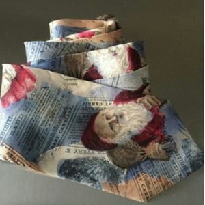 Vintage Old World Santa Christmas Tie